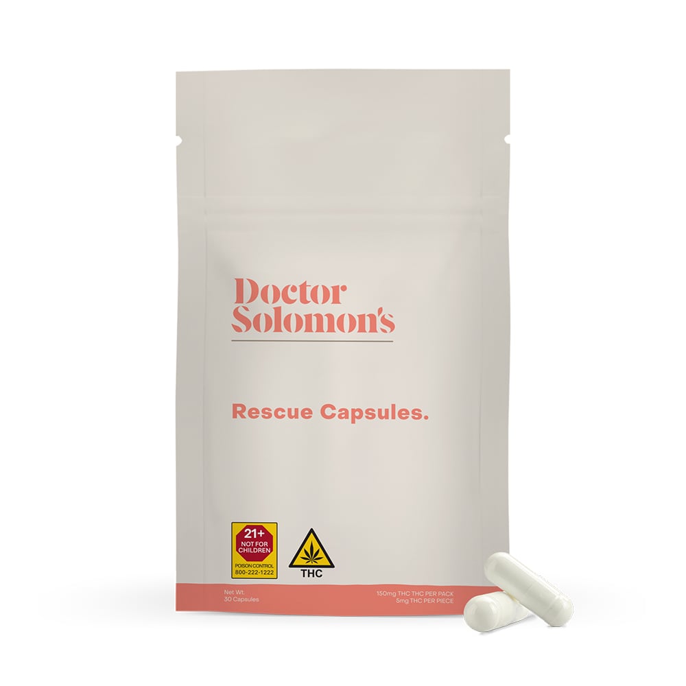 Dr. Solomon's – Rescue Capsules [30pk] (150mg)
