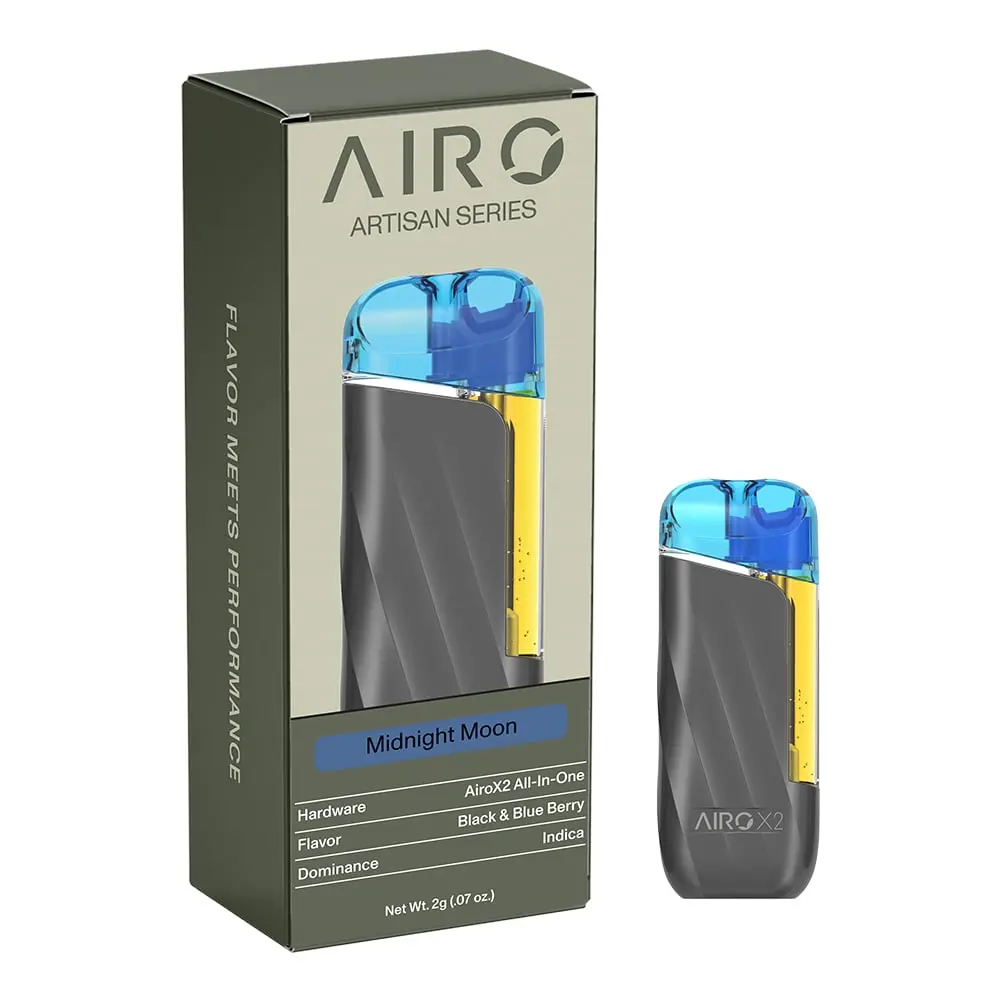 Airo Brands – Midnight Moon - Black & Blue Berry [2000mg]