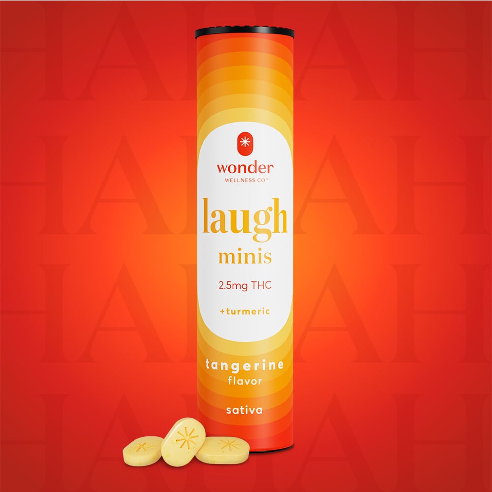 * Wonder Wellness Co.™ – *Wonder Laugh Minis (Tangerine) [40pk] (100mg)