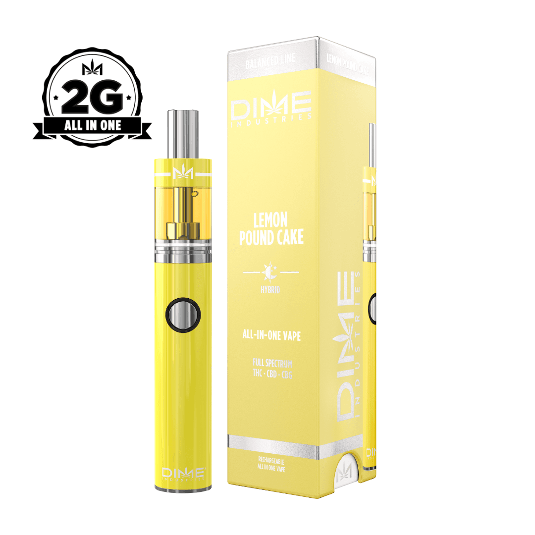 Dime Industries – Lemon Pound Cake Balanced Line 2G All In One Device