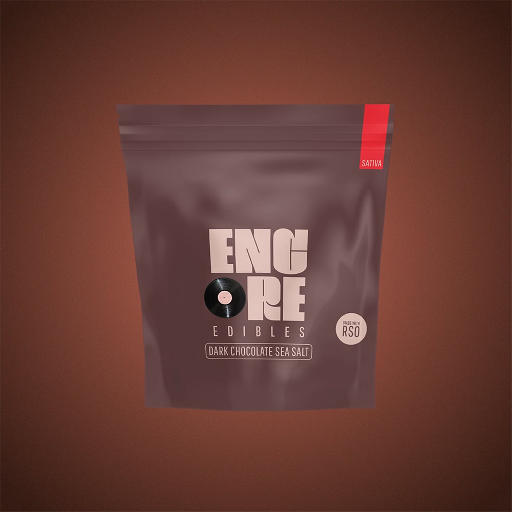 Encore Edibles – Dark Chocolate - Sativa [10pk] (100mg)
