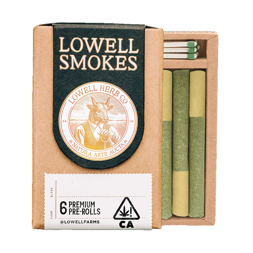 Lowell Herb Co – The Vivid Sativa [.6g each / 3.6g total]