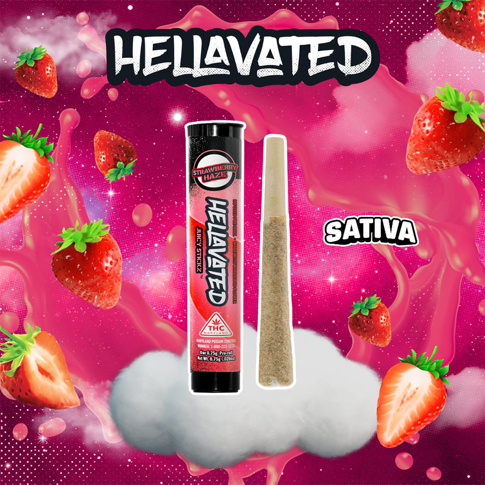 Hellavated – Strawberry Haze [.75g]