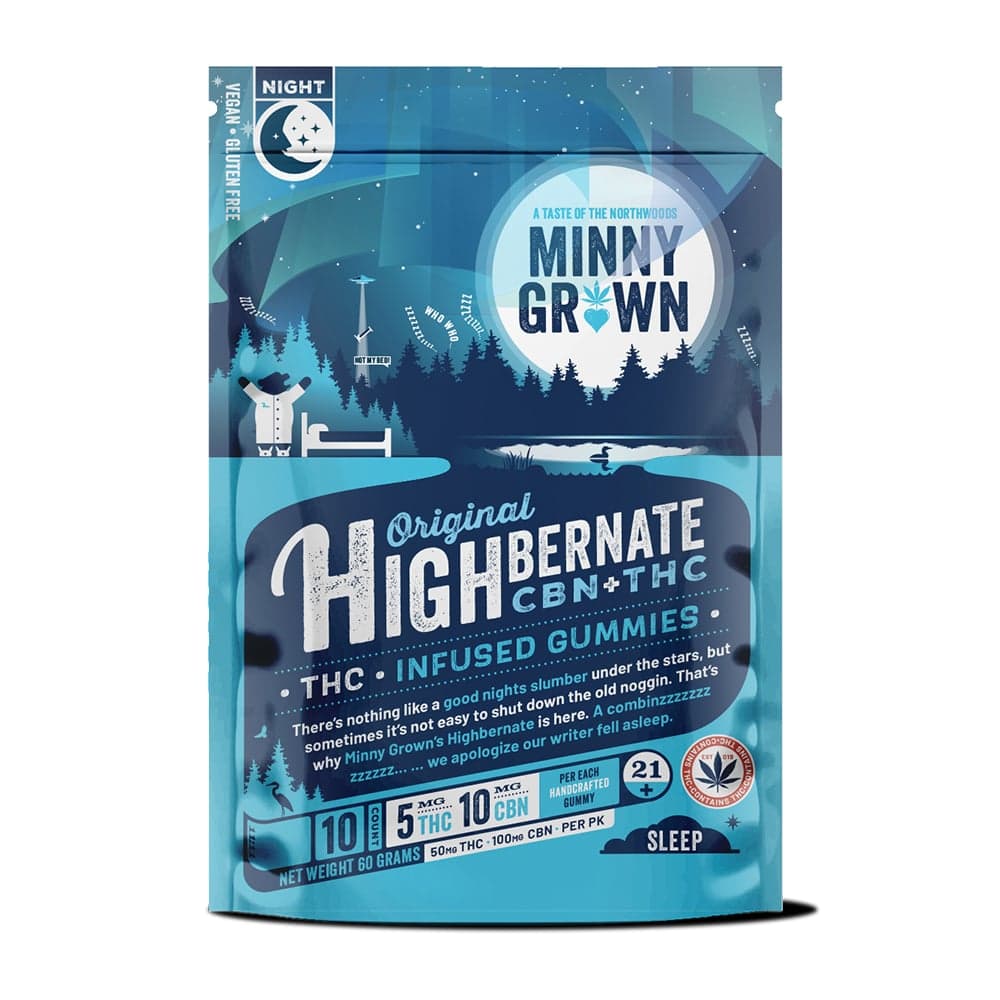 Minny Grown – Highbernate 1:2 [10pk] (50mg THC/100mg CBN)