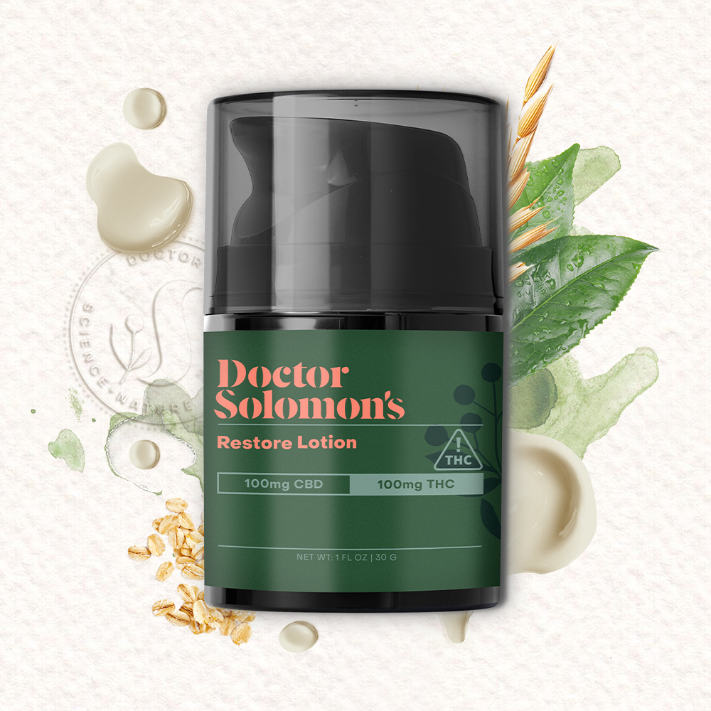 Dr. Solomon's – 1:1 Restore (100mg CBD/100mg THC)