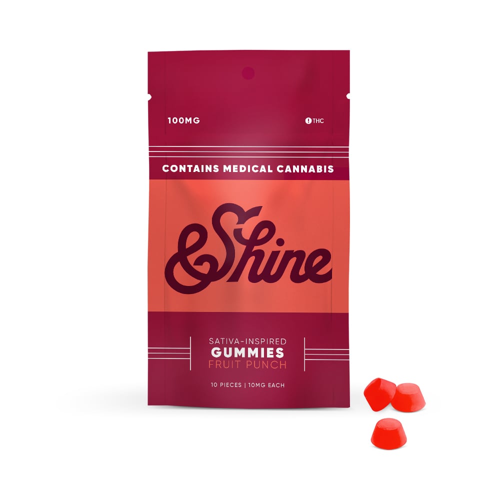 &Shine – Fruit Punch [10pk] (100mg)