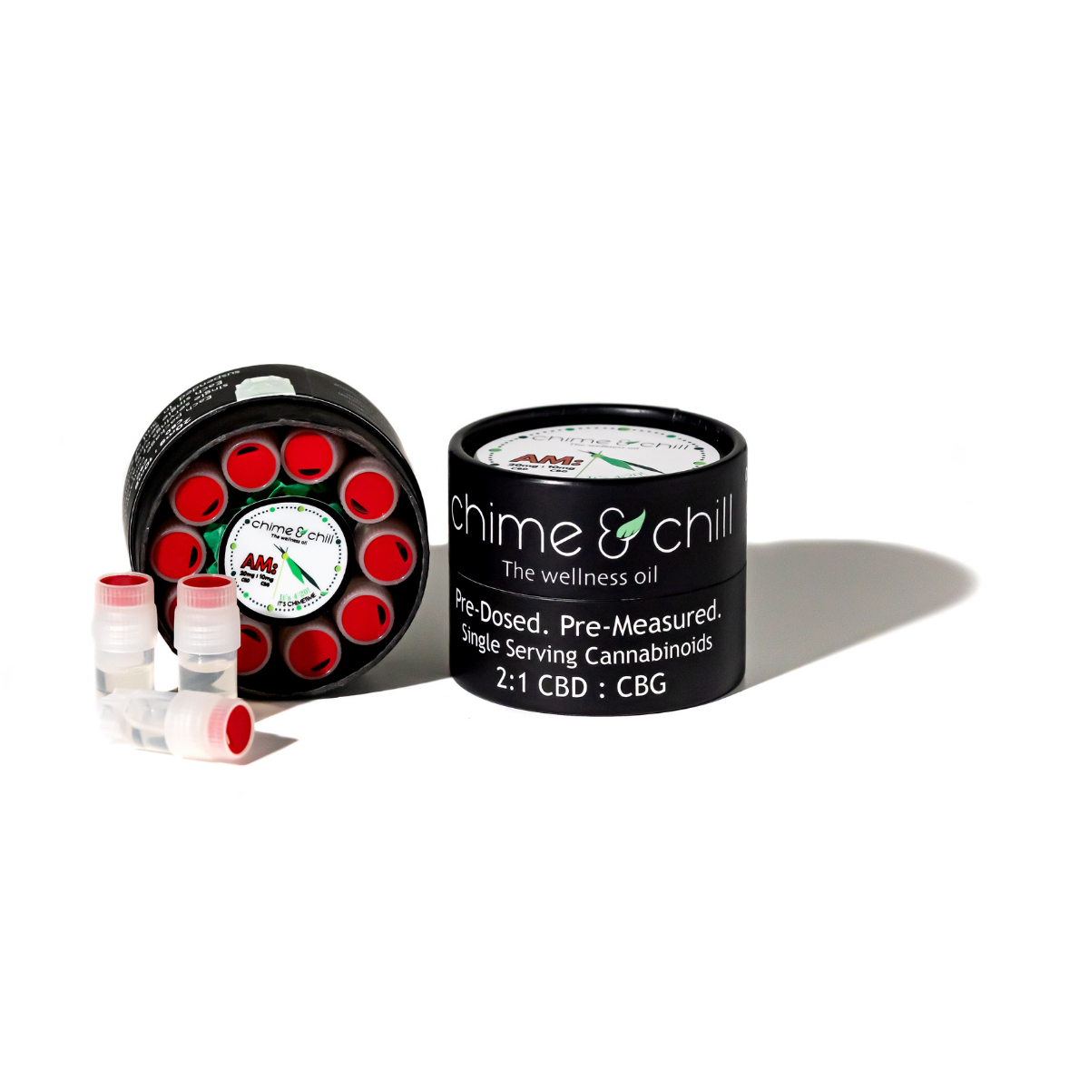Chime & Chill – AM Oral Solution | CBD:CBG [5ml] (200mg CBD/100mg CBG)