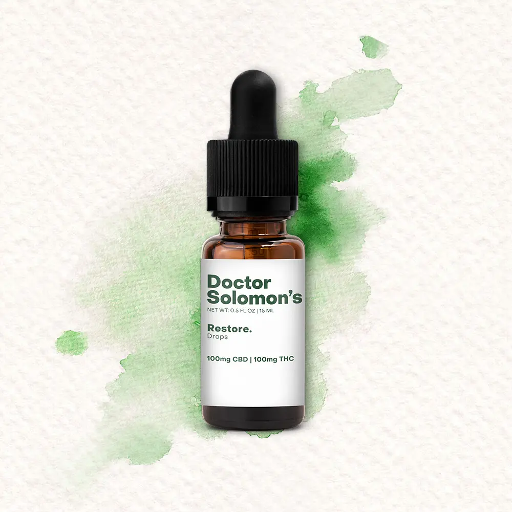 Dr. Solomon's – 1:1 Restore [15ml] (100mg CBD/100mg THC)