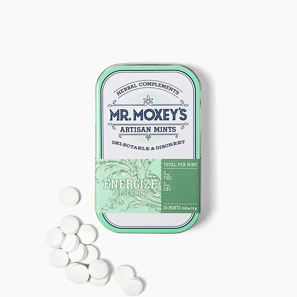 Mr. Moxey's – Energize 1:1:1 CBC + CBG Peppermint Mint (100mg CBC/100mg CBG/100mg THC)