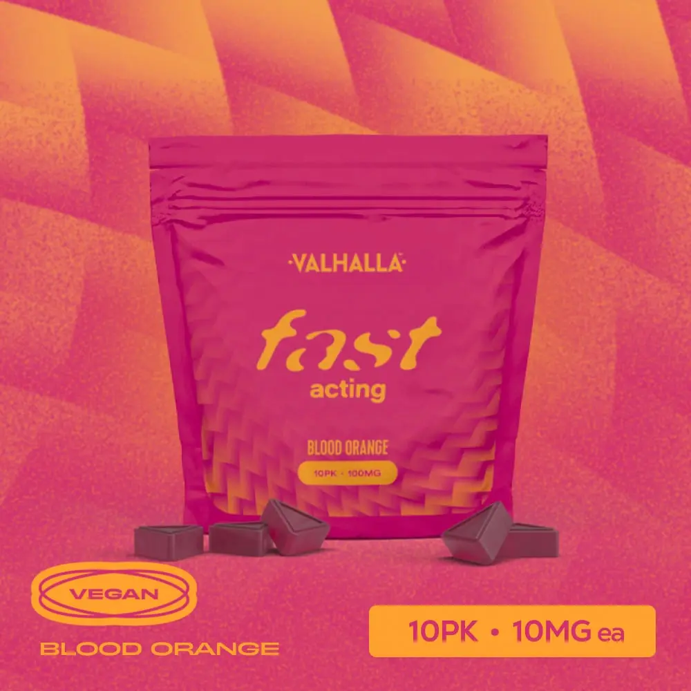 Valhalla – Fast Acting Blood Orange [10pk] (100mg)