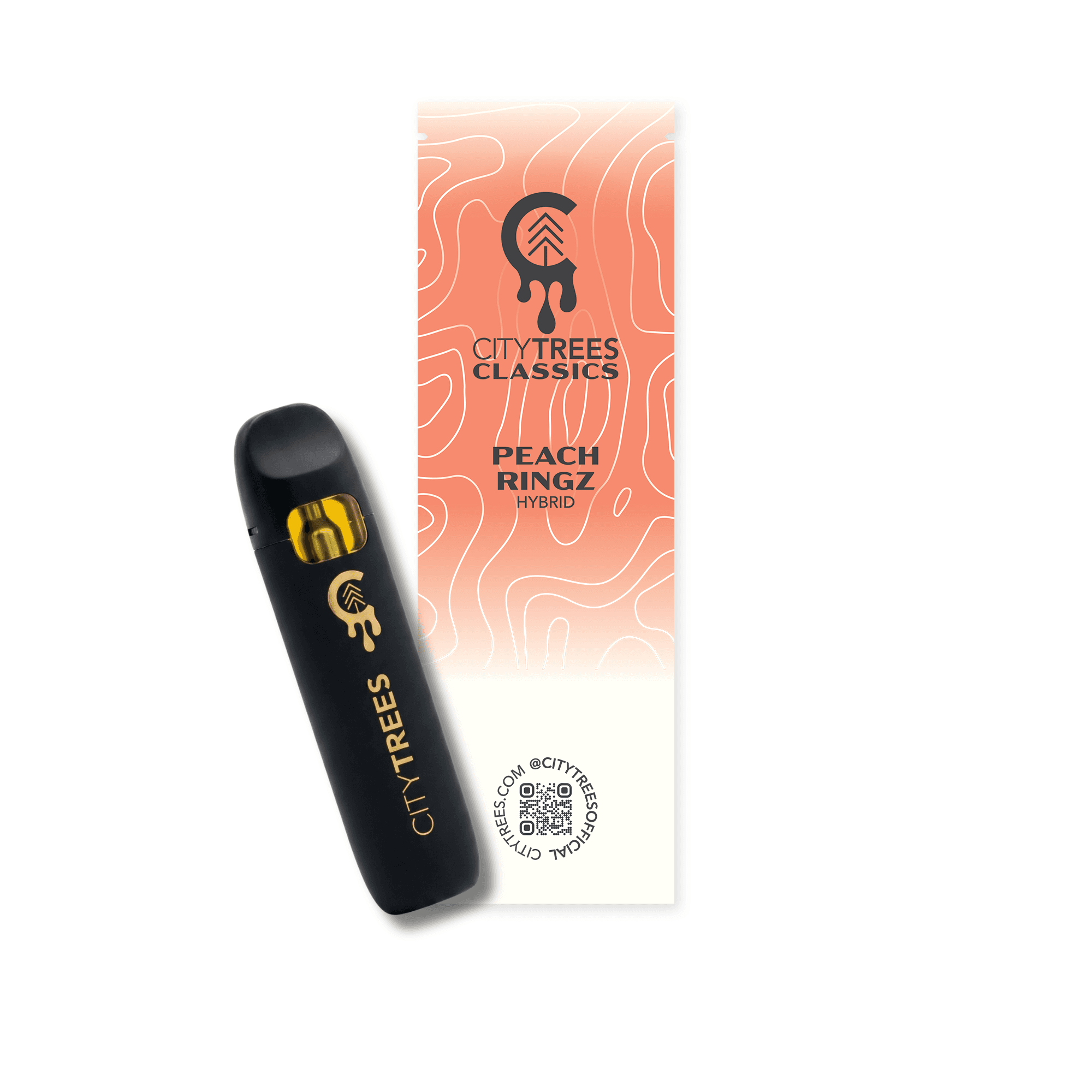 City Trees – Peach Ringz [1g Disposable]