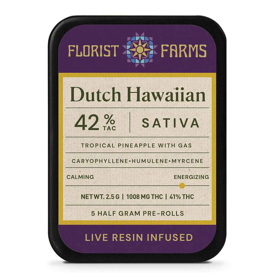Florist Farms – Dutch Hawaiian [.5g]