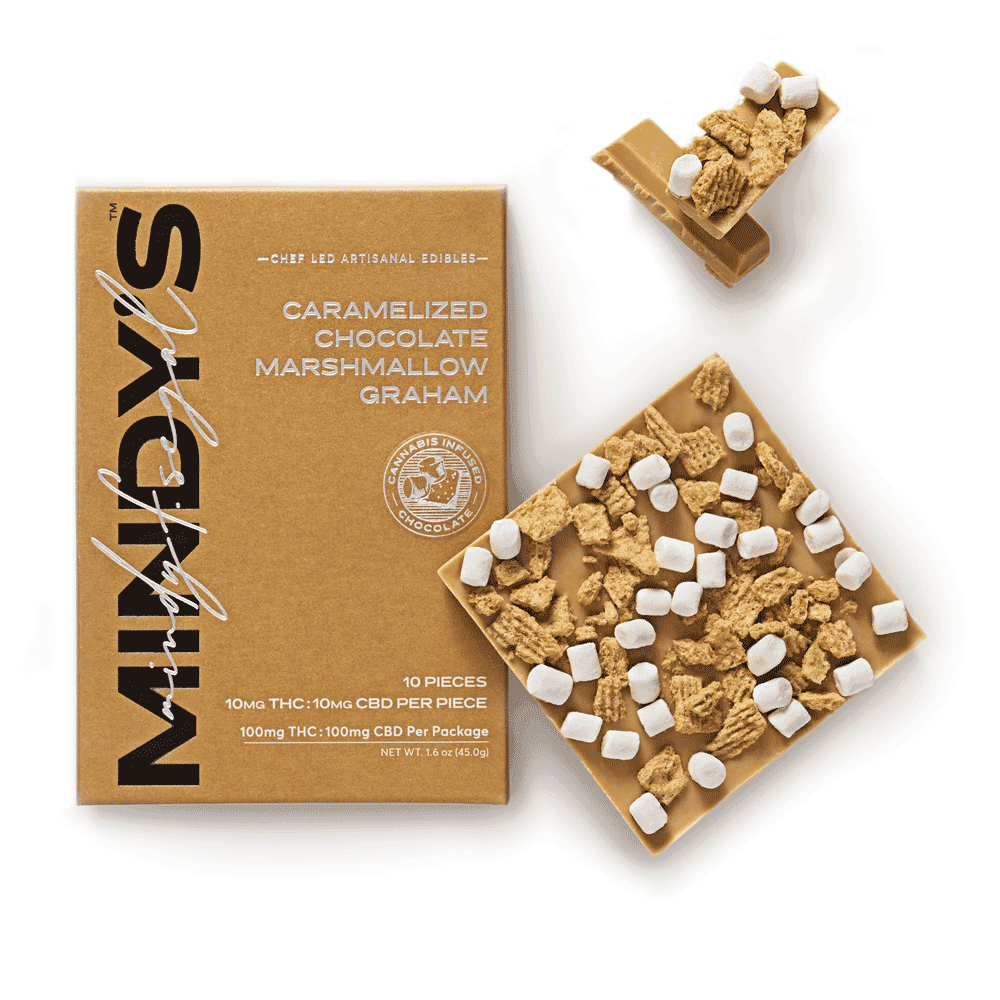 Mindy's™ – Caramelized Chocolate Marshmallow Graham [10pk] (100mg CBD/100mg THC)
