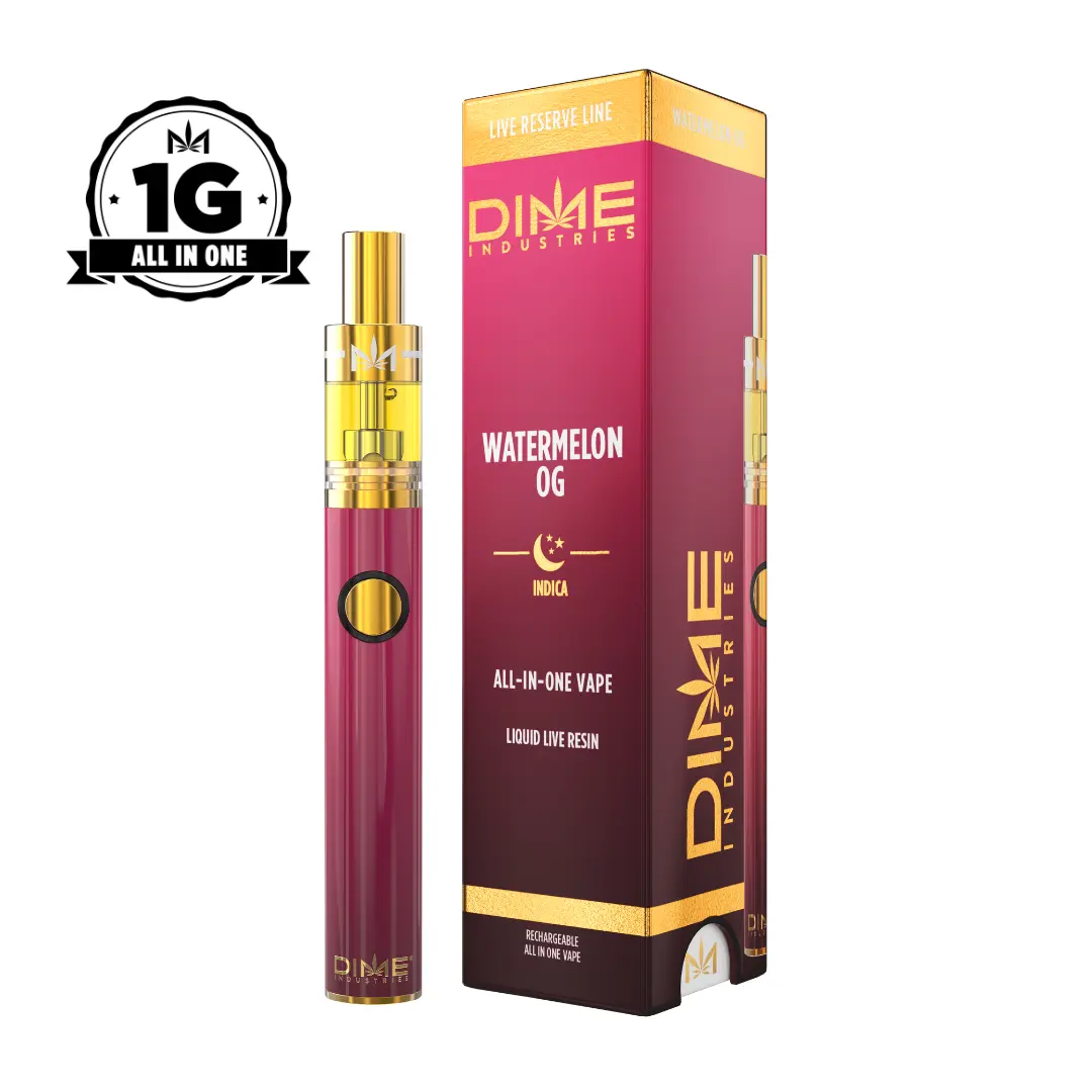 Dime Industries – Watermelon OG Live Reserve 1G All In One Device