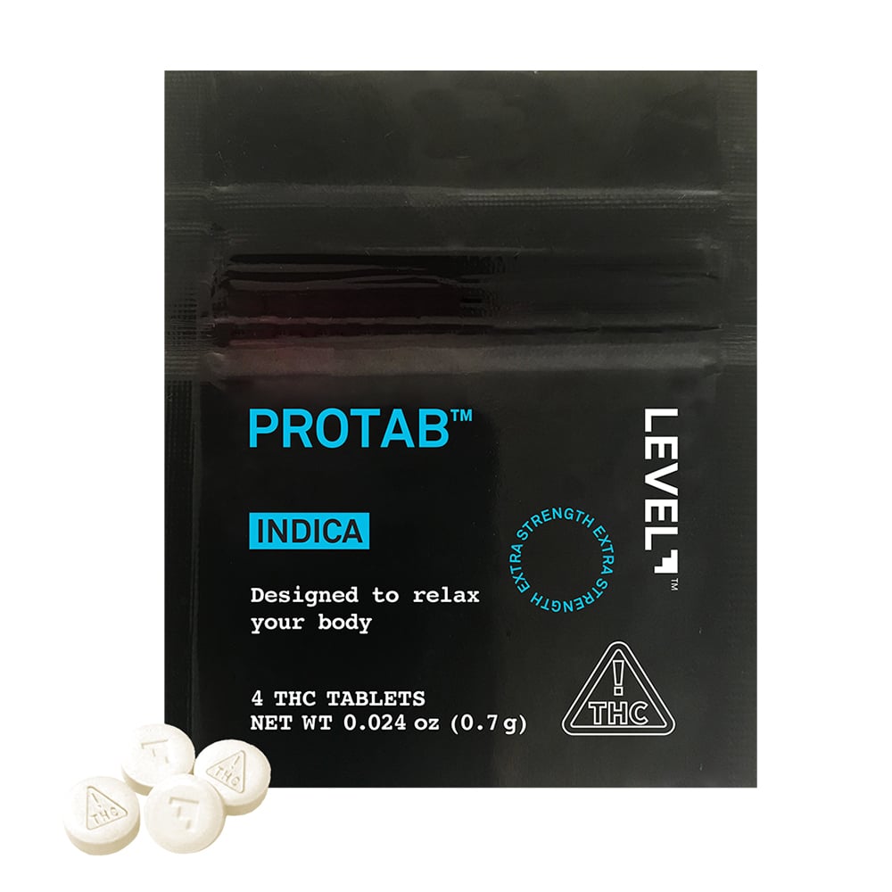 LEVEL – PROTAB Indica [4pk] (100mg)