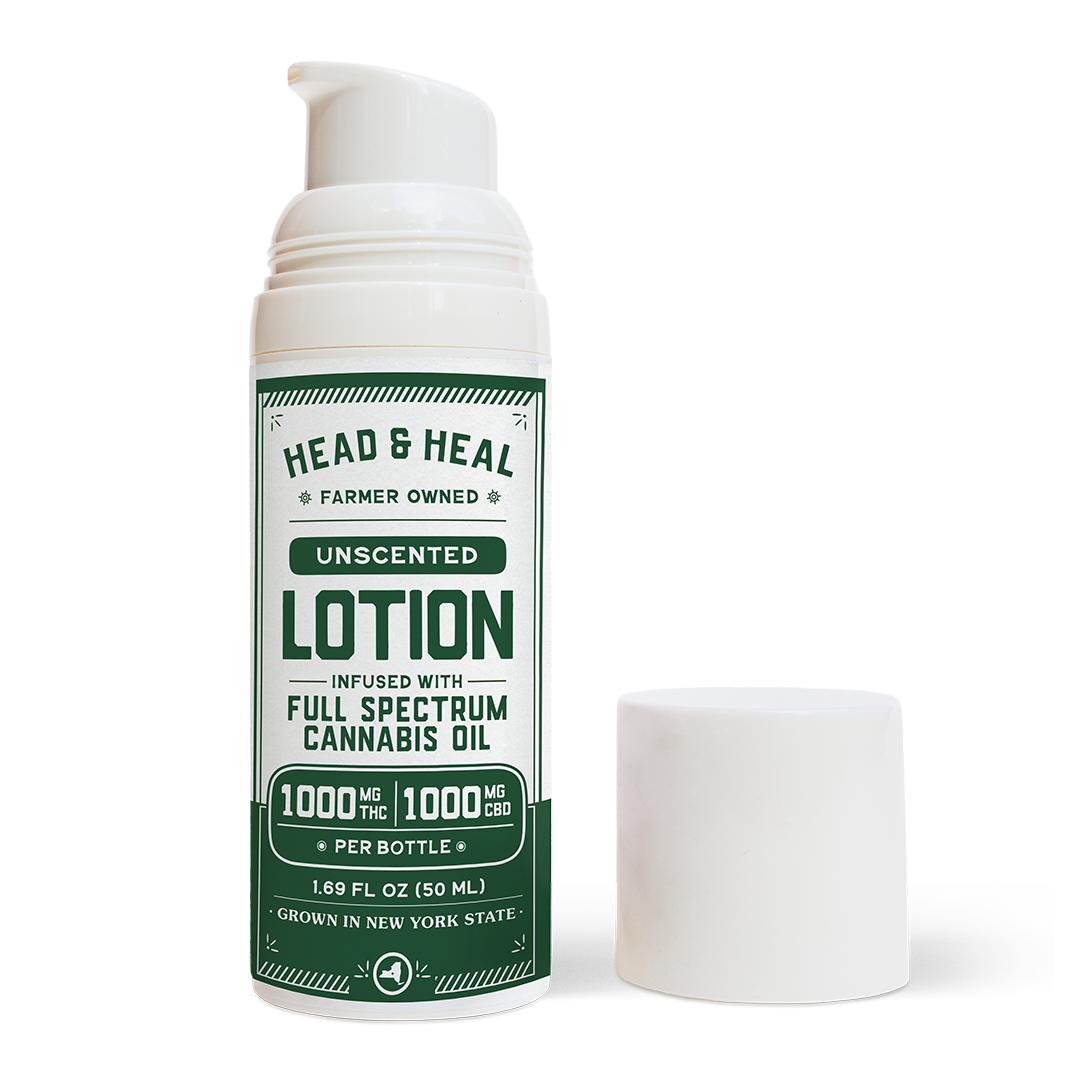 Head & Heal – 1:1 Unscented [50ml] (1000mg CBD/1000mg THC)