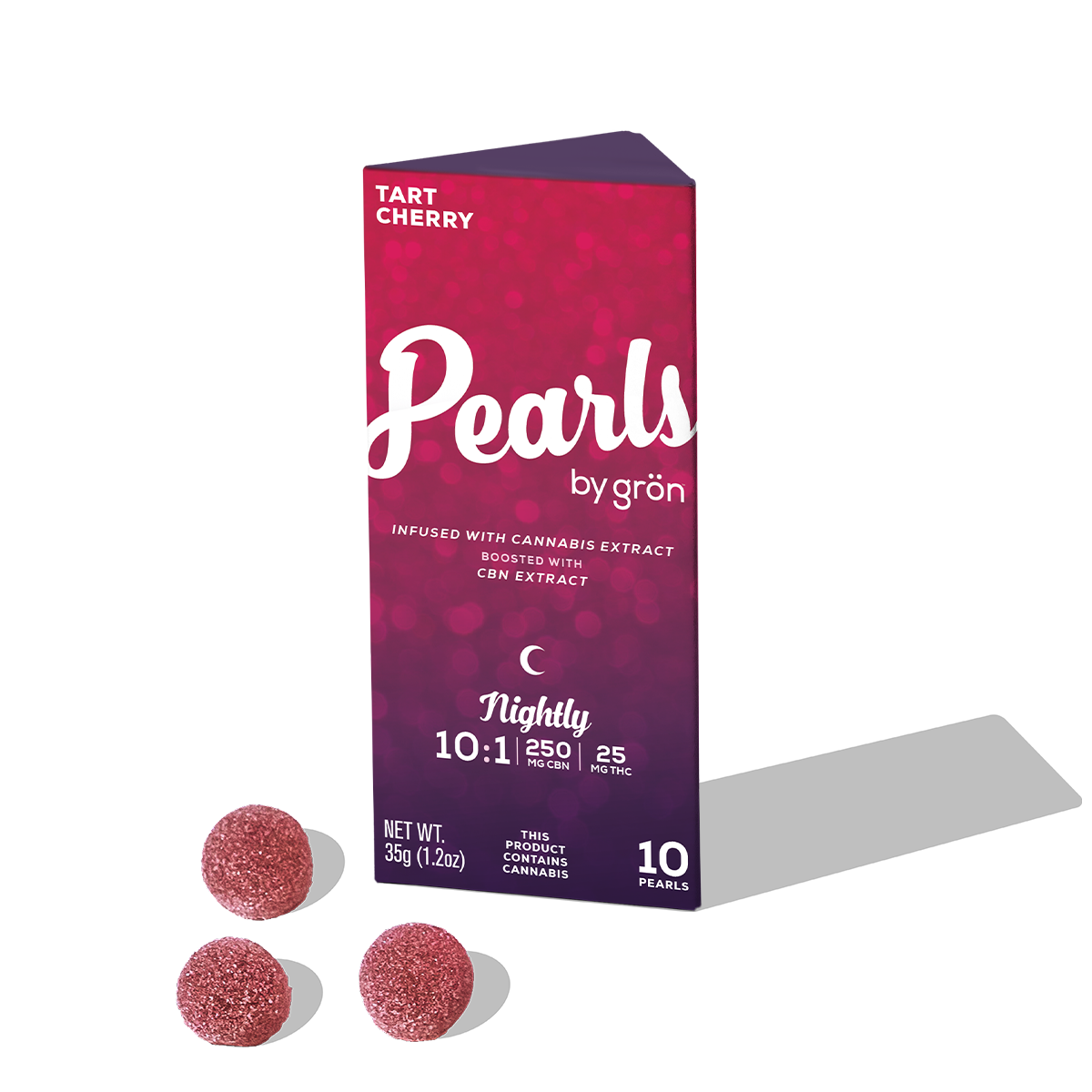 Grön – 10:1 Tart Cherry [10pk] (250mg CBN/25mg THC)