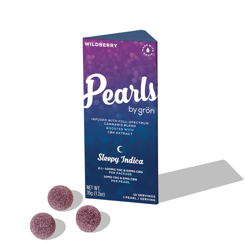 Grön – 2:1 Wildberry [10pk] (100mg THC/50mg CBN)