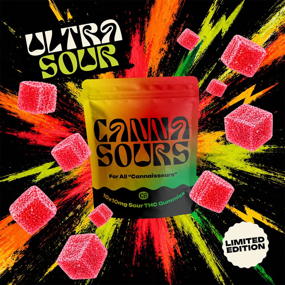 Canna Sours – Ultra Sour [10pk] (100mg)