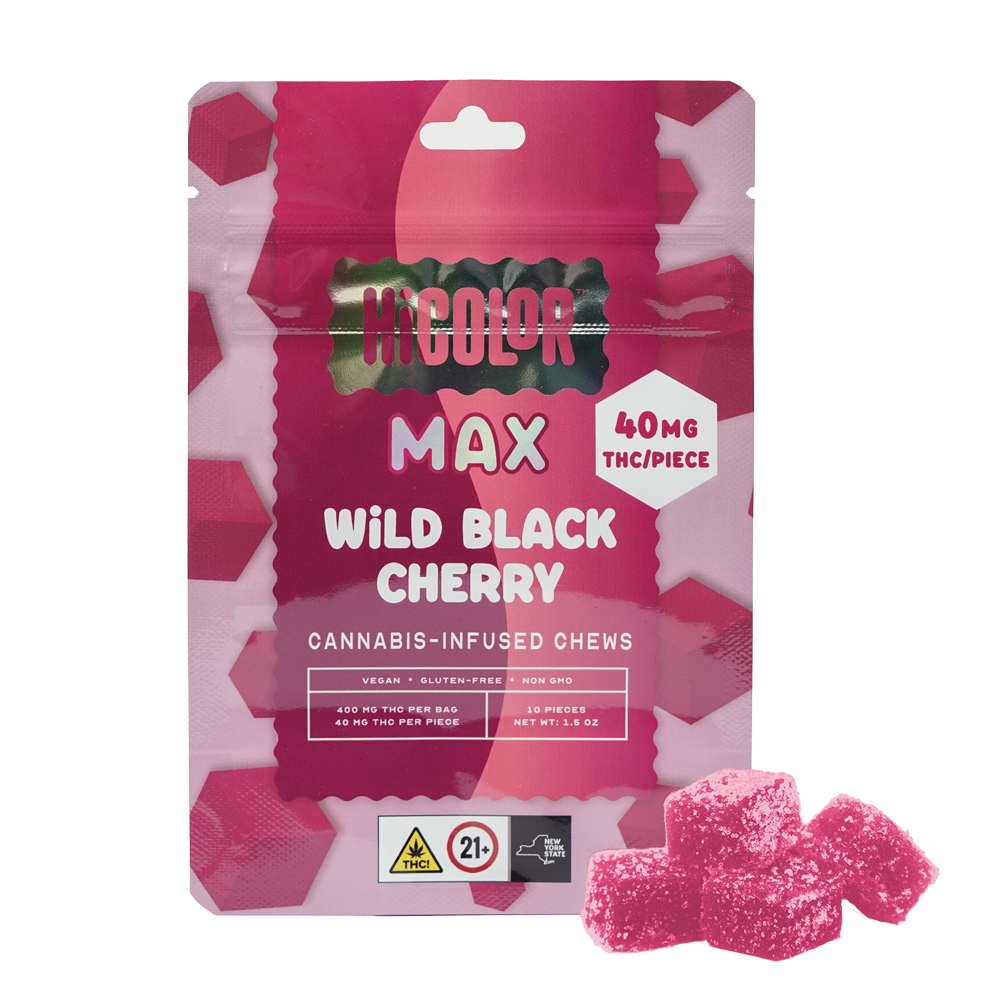 HiCOLOR – Wild Black Cherry MAX [10pk] (400mg)