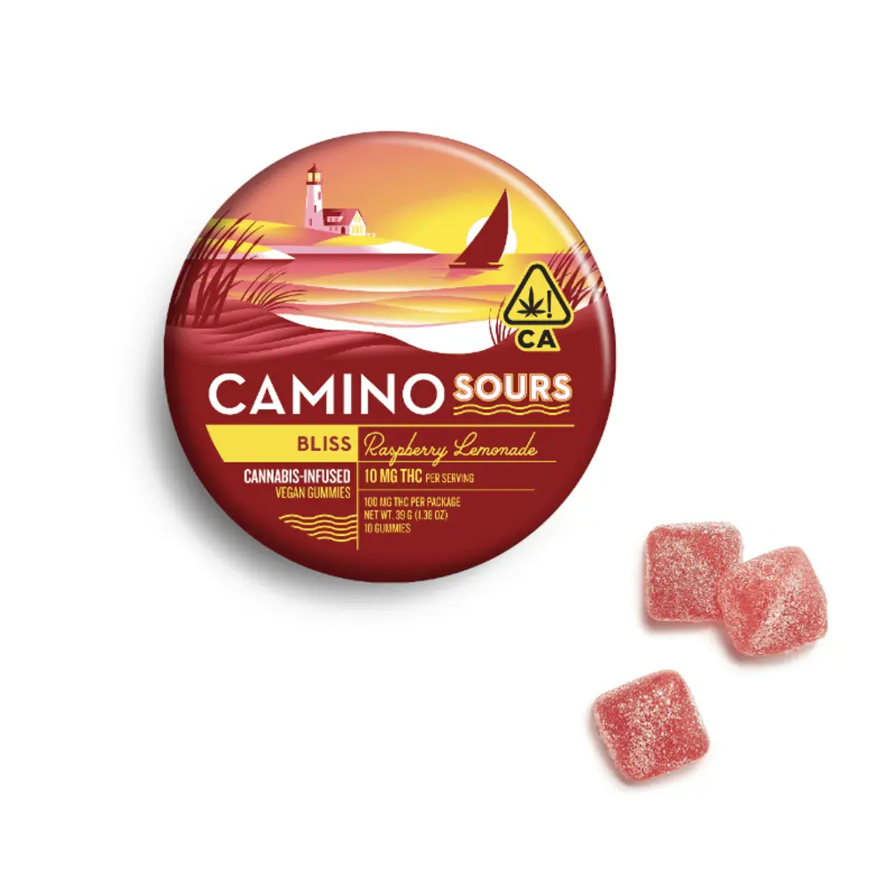 Camino – 'Bliss' Raspberry Lemonade [10pk] (100mg THC)