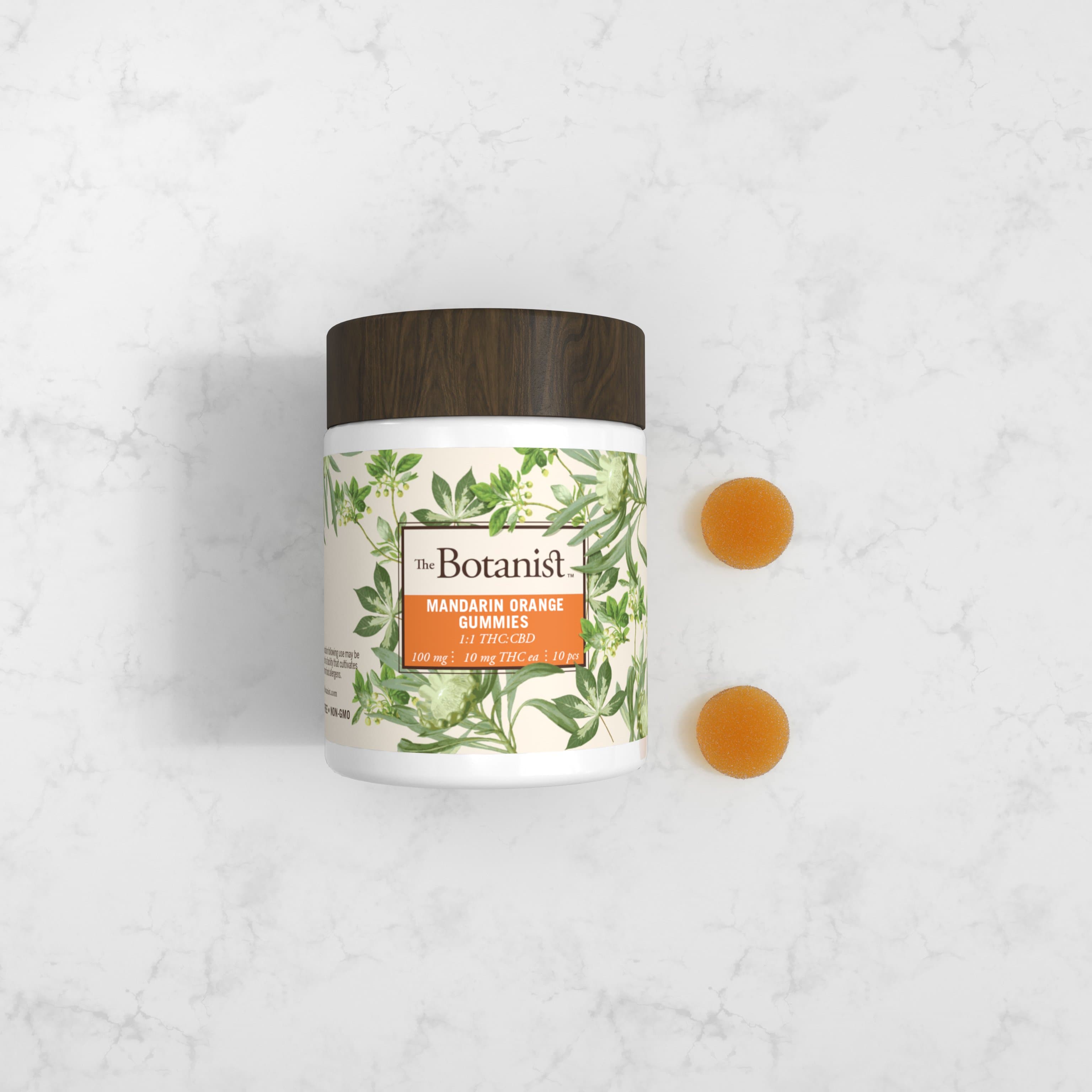 Botanist – 1:1 Mandarin Orange [10pk] (100mg CBD/100mg THC)