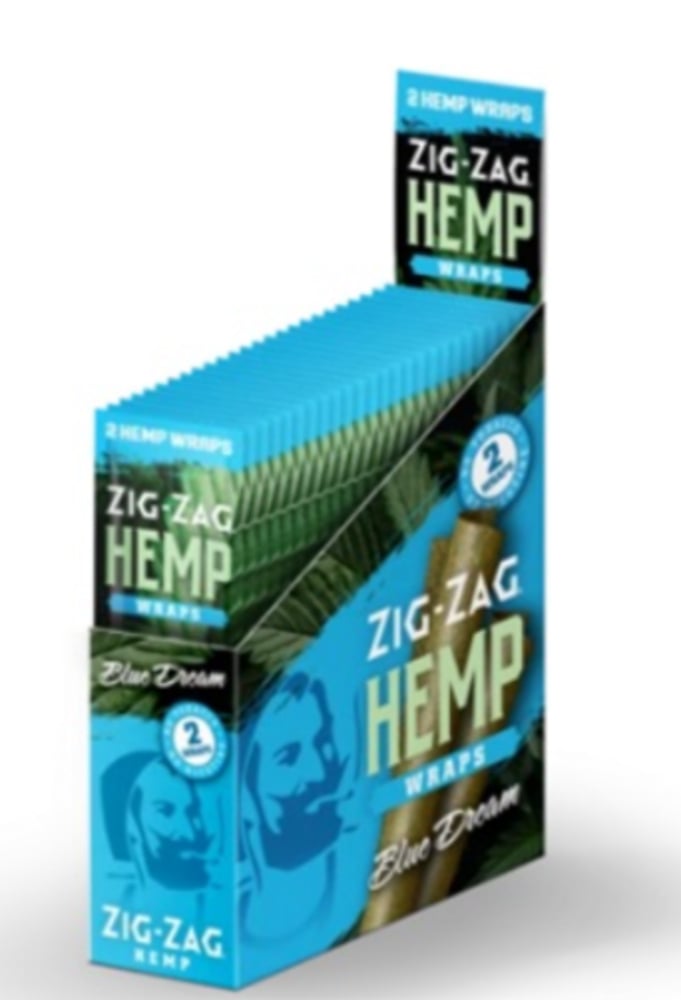 Zig-Zag – Blue Dream Hemp Wraps [2pk]