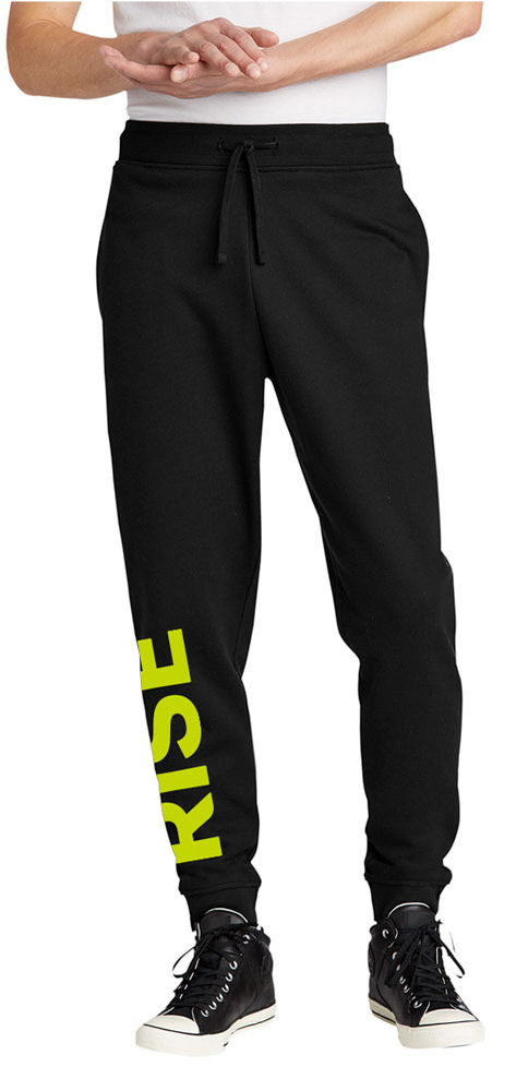 RISE Merch – Active Pant Logo - Black [M]