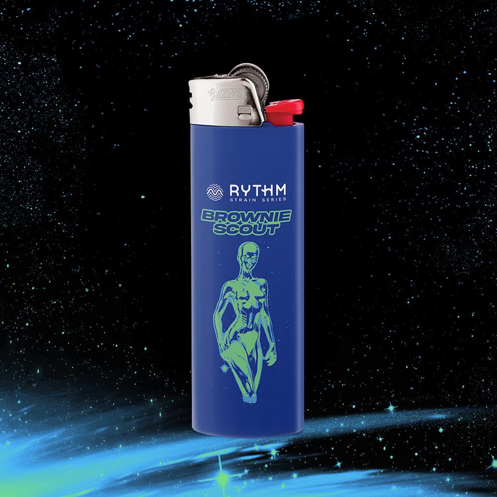 RYTHM – Lighter - Brownie Scout Space - Blue
