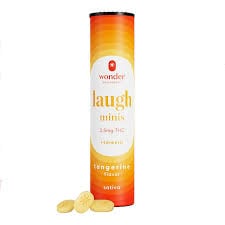 * Wonder Wellness Co.™ – *Wonder Laugh Minis (Tangerine) [40pk] (100mg)