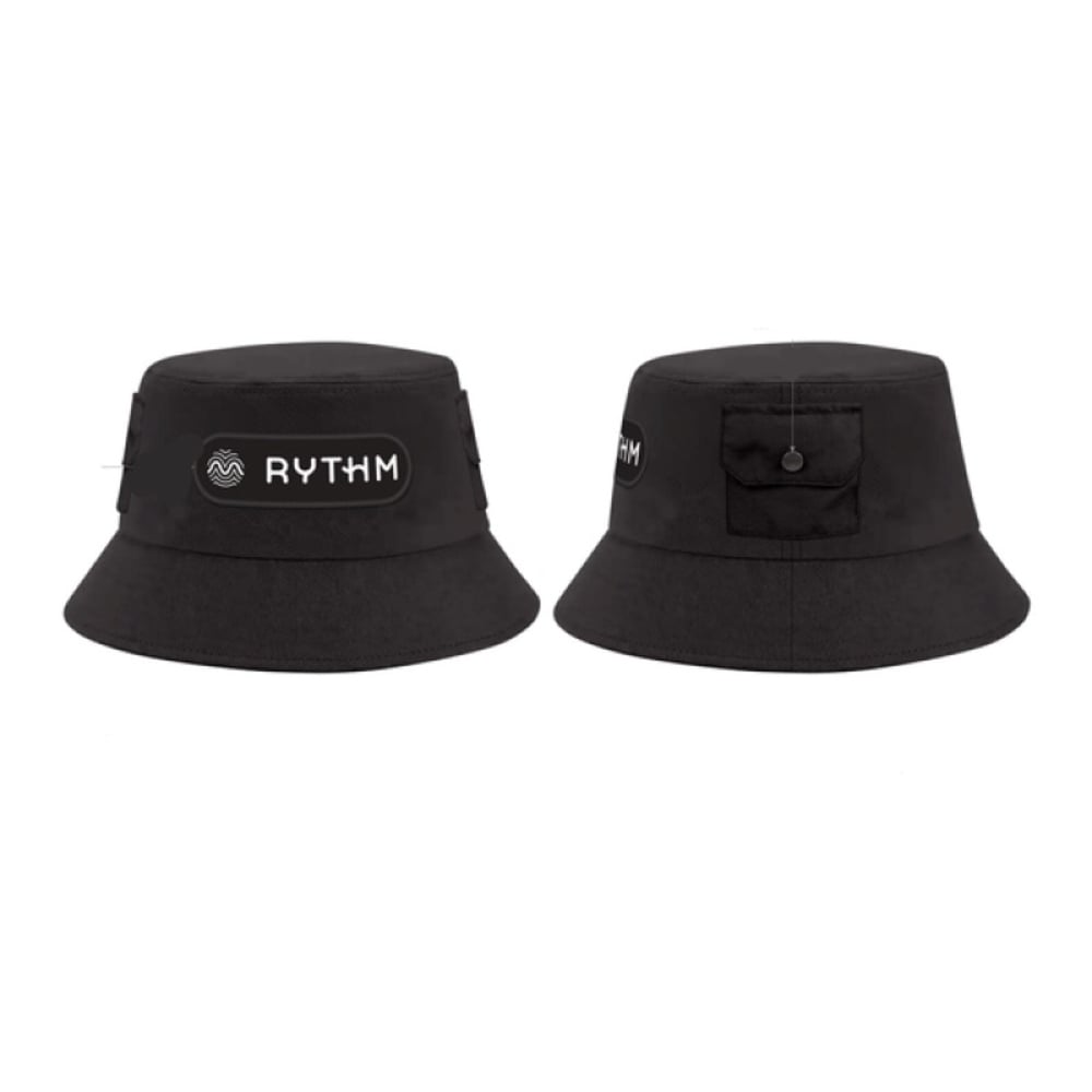 RYTHM – RYTHM Bucket Hat Patch w/ Pockets - Black
