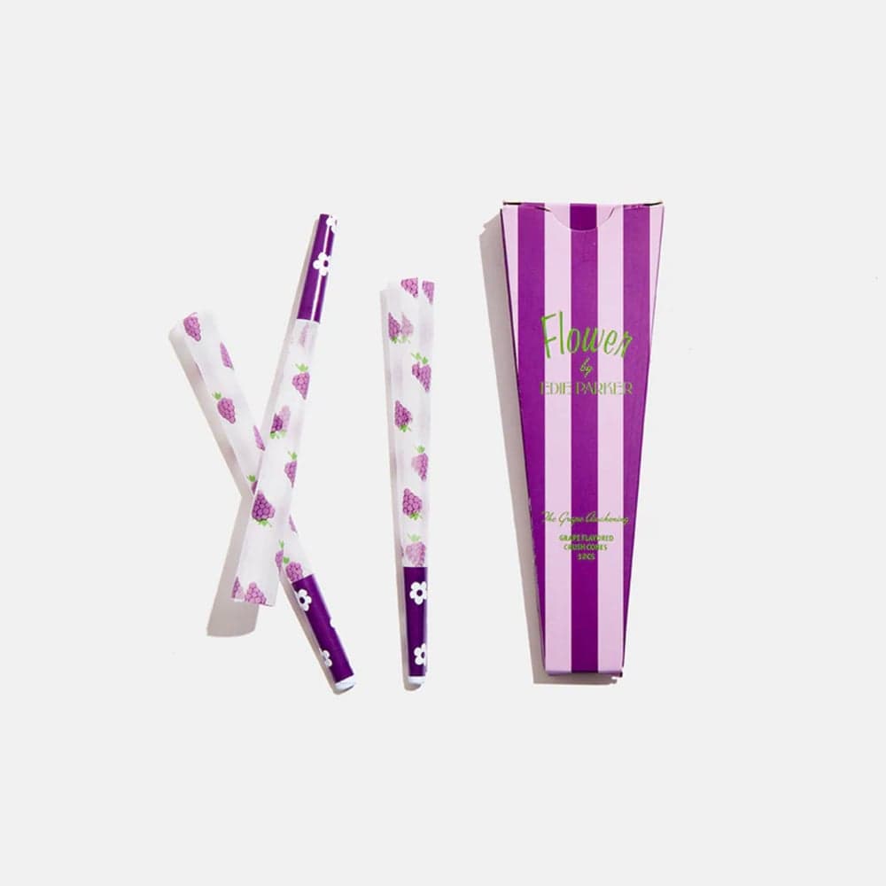 Flower by Edie Parker – Crush Cones in The Grape Awakening [3pk]