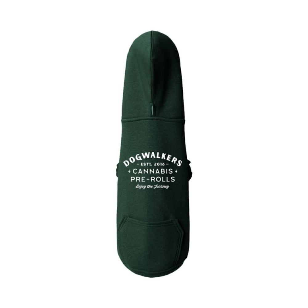 Dogwalkers – Hoodie For Dogs - Show Dog (Green) [L]
