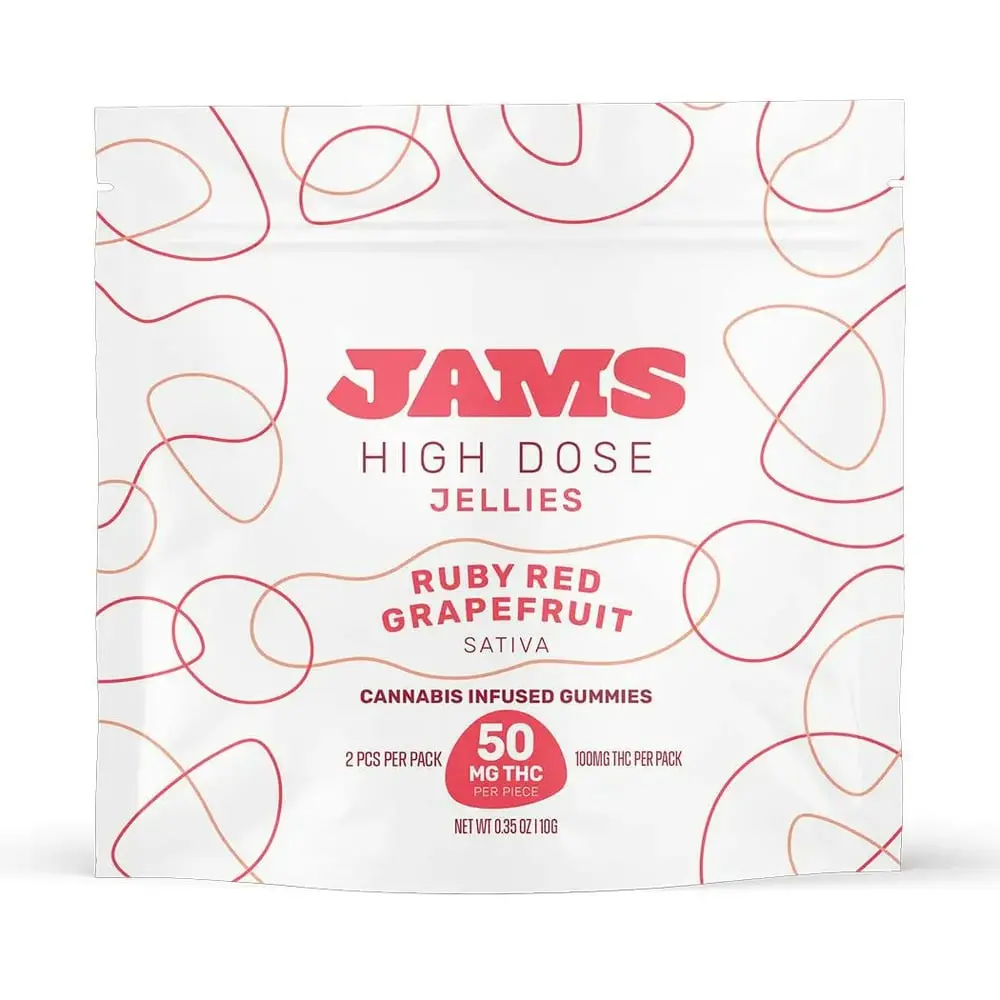 JAMS – Ruby Red Grapefruit [2pk] (100mg)