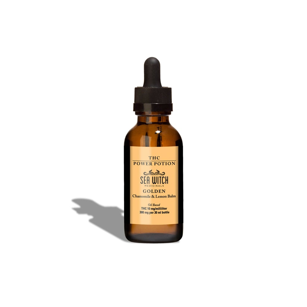 Sea Witch – Golden Power Potion - Chamomile and Lemon Balm [15ml] (150mg)