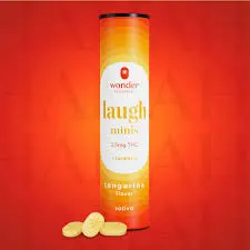 * Wonder Wellness Co.™ – *Wonder Laugh Minis (Tangerine) [40pk] (100mg)