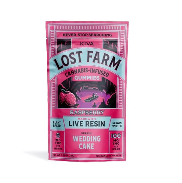 Lost Farm – Raspberry x Wedding Cake [10pk] (100mg)