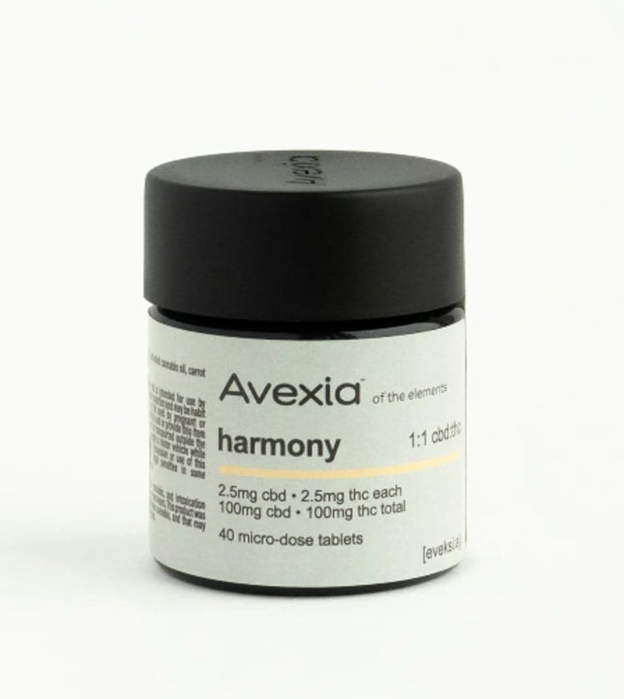 Avexia – Harmony 1:1 CBD:THC [40pk] (100mg CBD/100mg THC)
