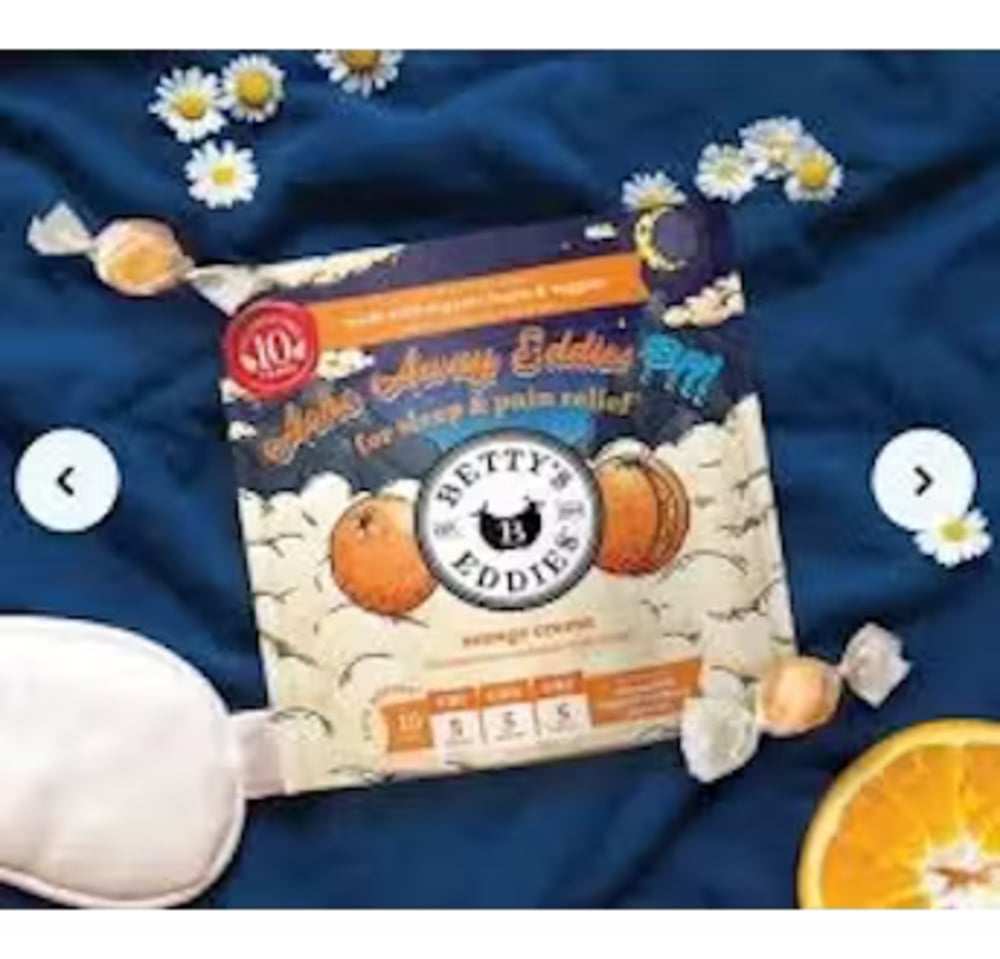Betty's Eddies – Ache Away Eddies PM Orange Creme [10pk] (100mg THC/50mg CBN/50mg CBC)