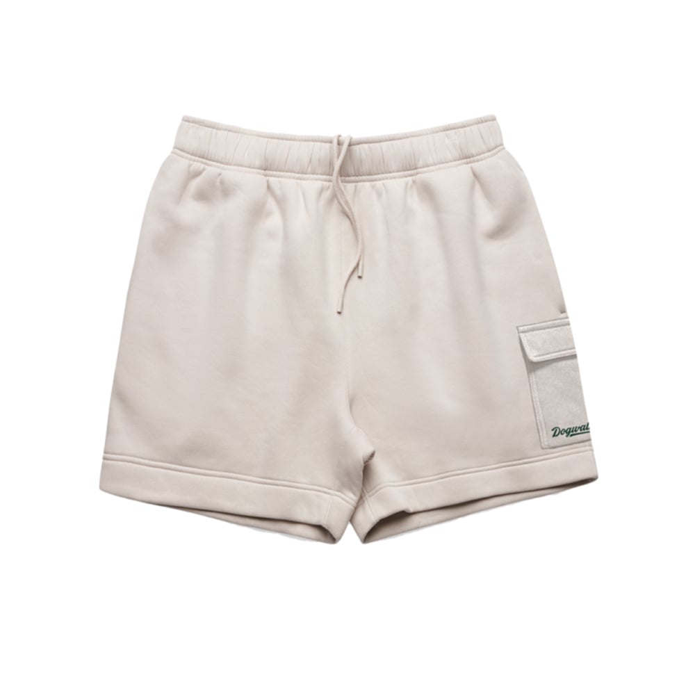 Dogwalkers – Sweat Shorts Embroided Logo - Cream [2XL]