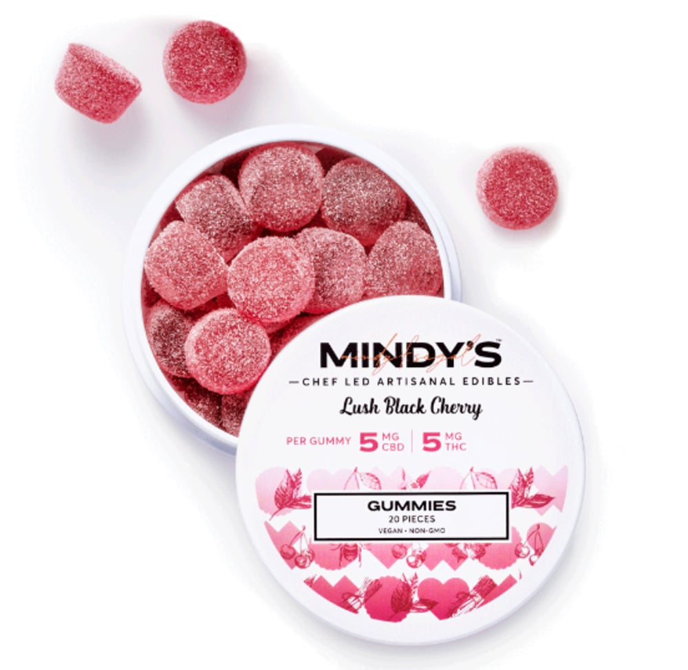 Mindy's™ – 1:1 Lush Black Cherry [20pk] (100mg CBD/100mg THC)