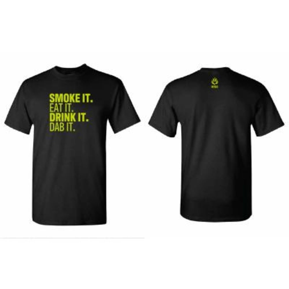 RISE Merch – Eat it Dab it - Black [2XL]