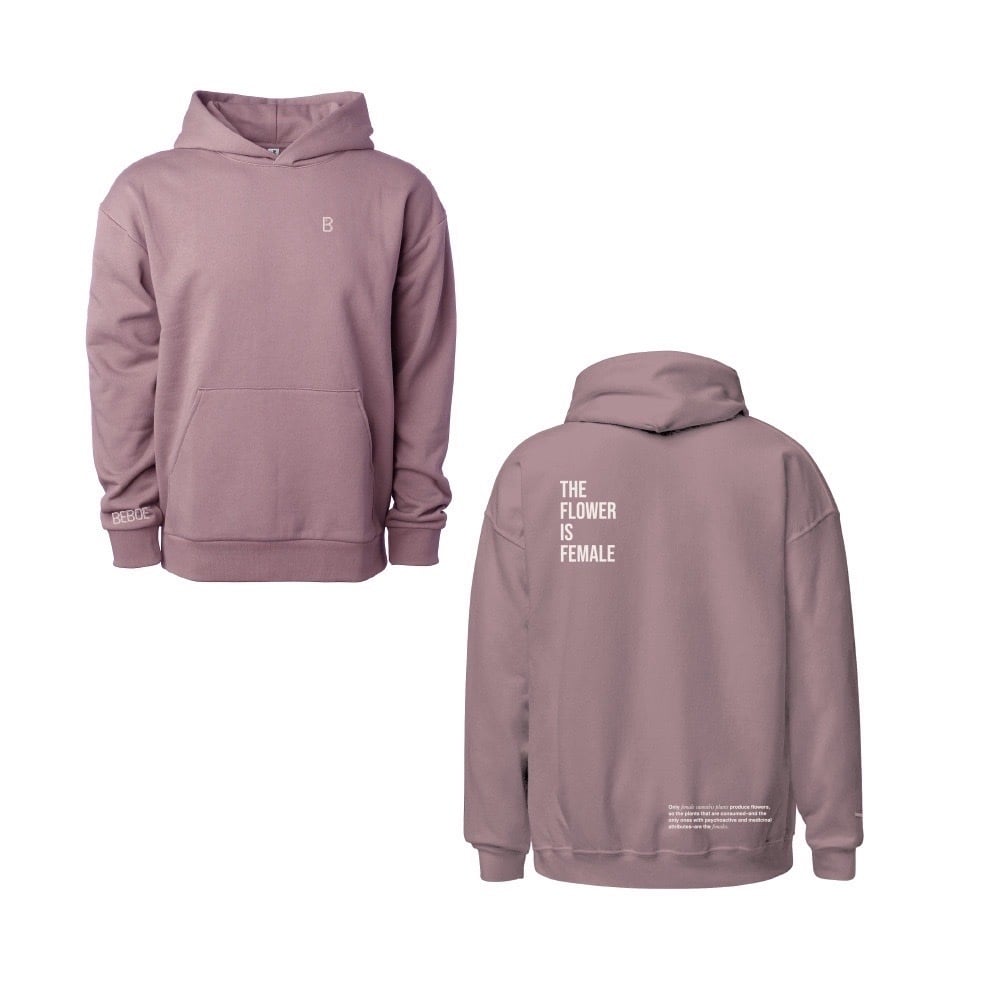 Beboe – Flower Is Female Hoodie - Orchid [XL]
