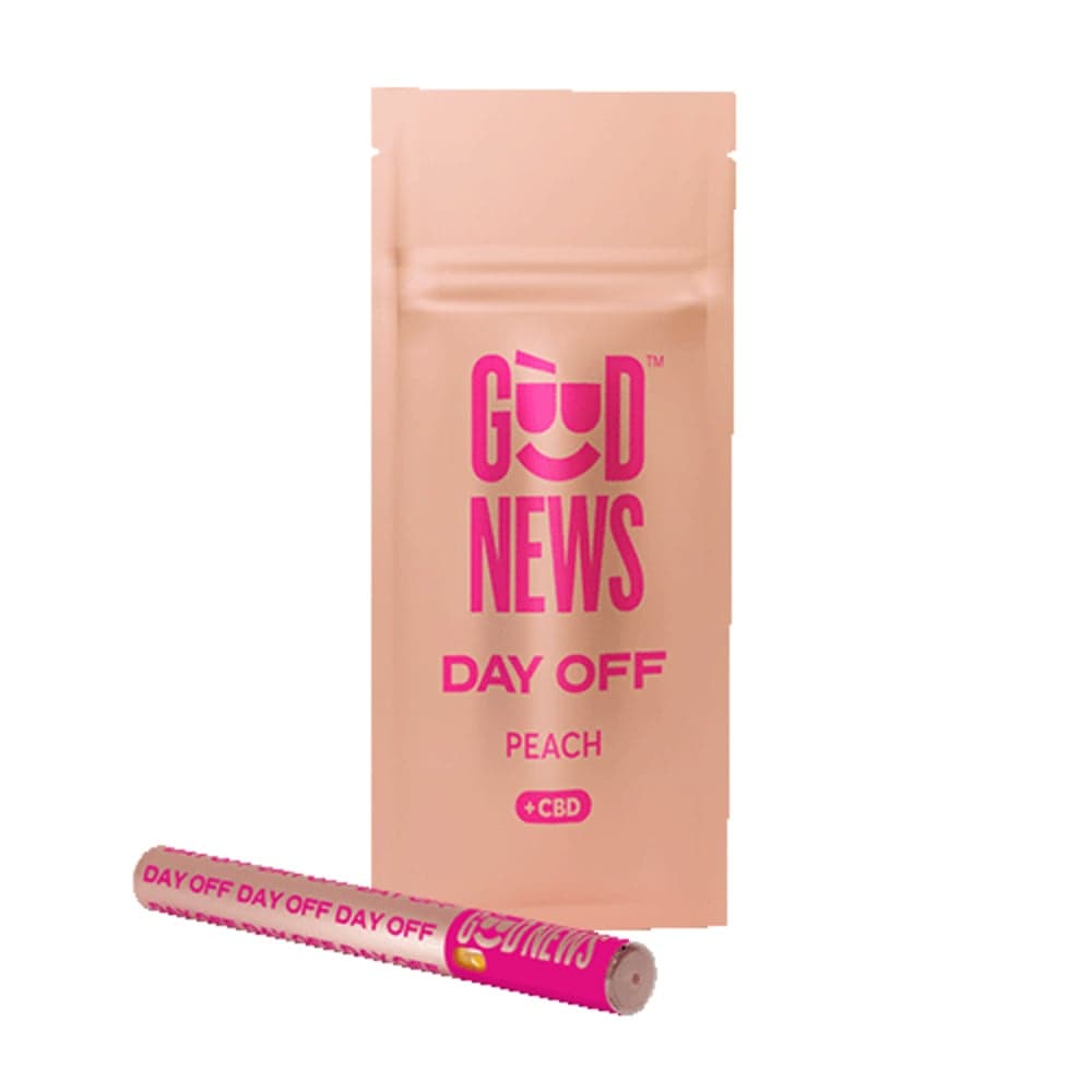 Good News™ – DAY OFF: Peach 1:2 CBD:THC Cartridge (1000mg)