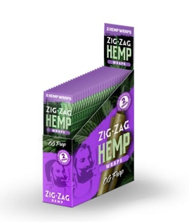 Zig-Zag – OG Purp Hemp Wraps [2pk]