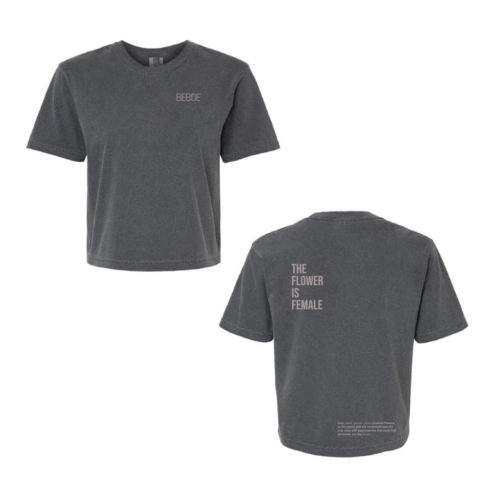 Beboe – Flower Is Female T-Shirt - Pepper [2XL]