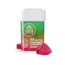 Wana – 1:1 Strawberry Margarita [10pk] (100mg CBD/100mg THC)
