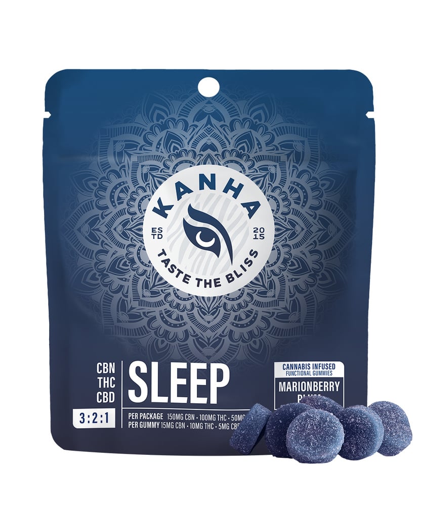 KANHA – FX 3:2:1 SLEEP Marionberry Plum [10pk] (150mg CBN/100mg THC/50mg CBD)