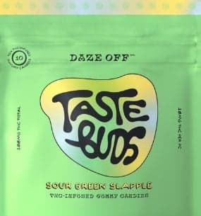 Daze Off – Sour Green Slapple [10pk] (100mg)