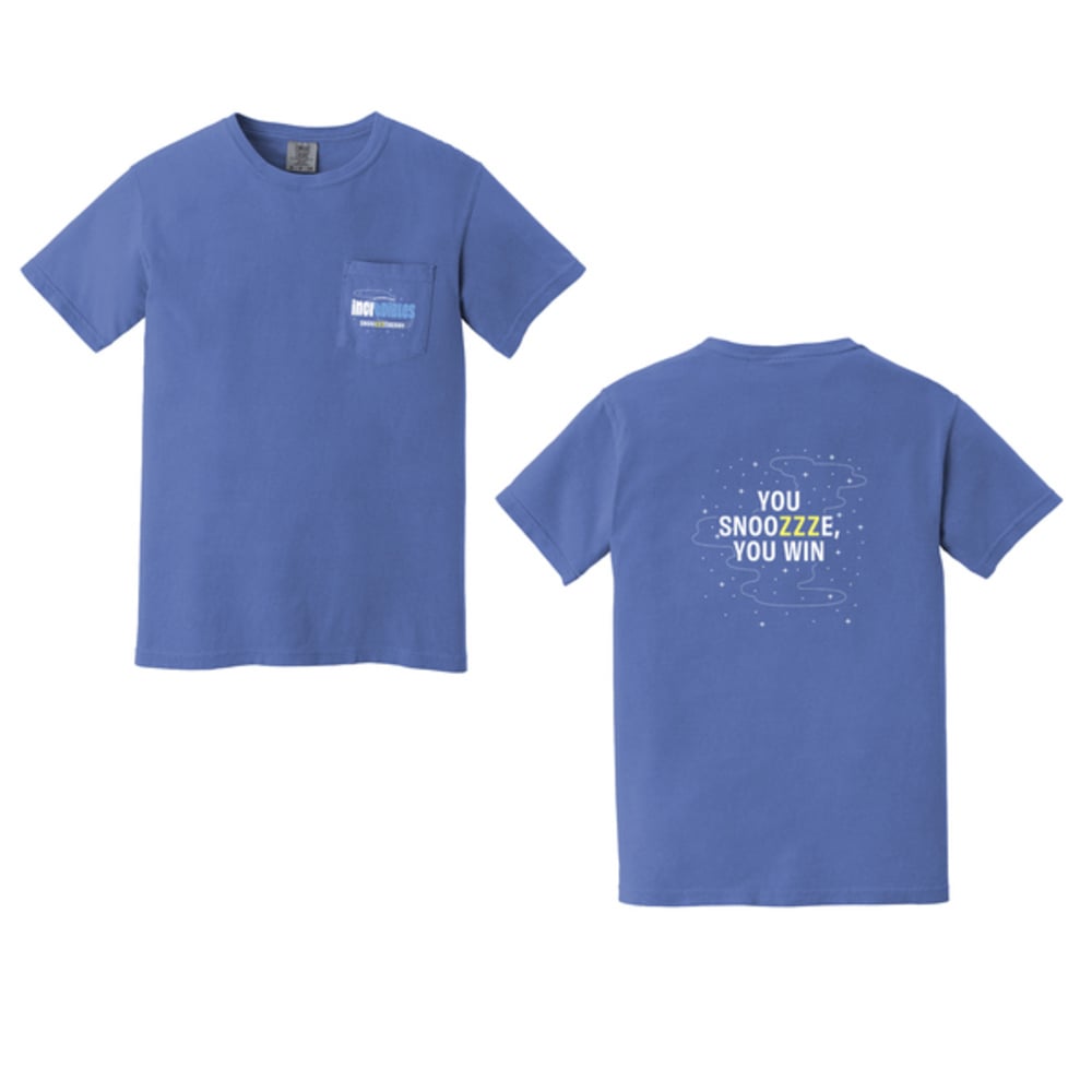 incredibles – Short Sleeved T-shirt - Snoozeberry - Flo Blue [M]